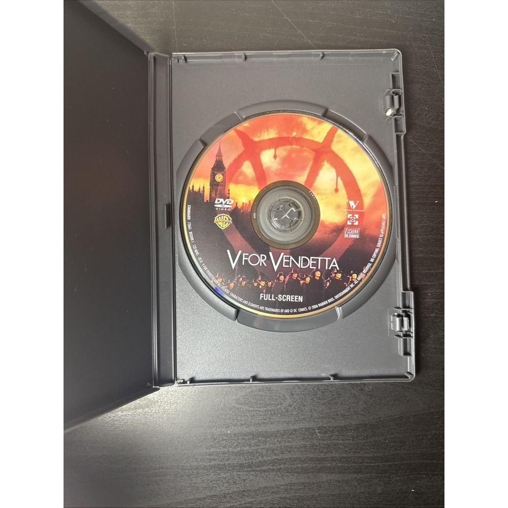 V for Vendetta (DVD, 2006) Full Screen - Picture 4 of 4